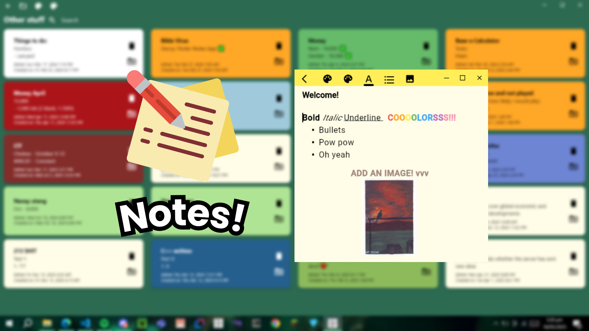 Notes!